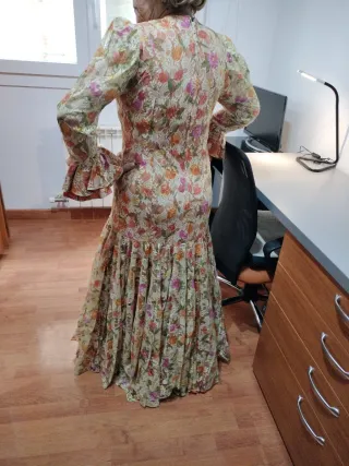 Vestido de gitana floral talla M