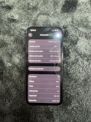 iPhone 15 Pro Gris/Plata