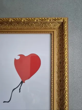 Quadro Banksy Balloon Girl