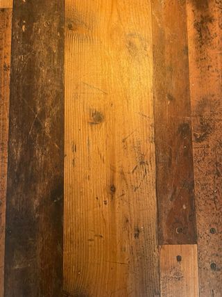 Mesa de comedor madera y metal
