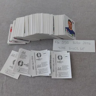 Panini 550 figurine Euro 2016