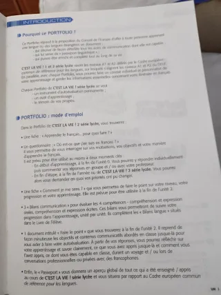 Portfolio francés