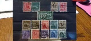 Francobolli Italiani Monumenti Distrutti 1944-45
