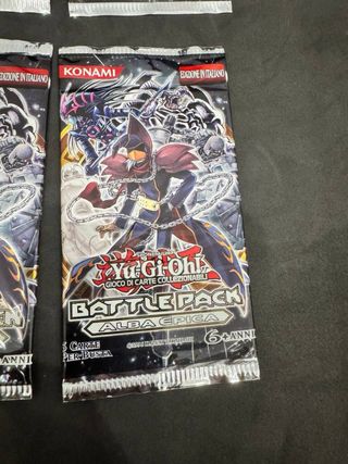 10 Bustine Yu-Gi-Oh! Battle Pack Alba Epic