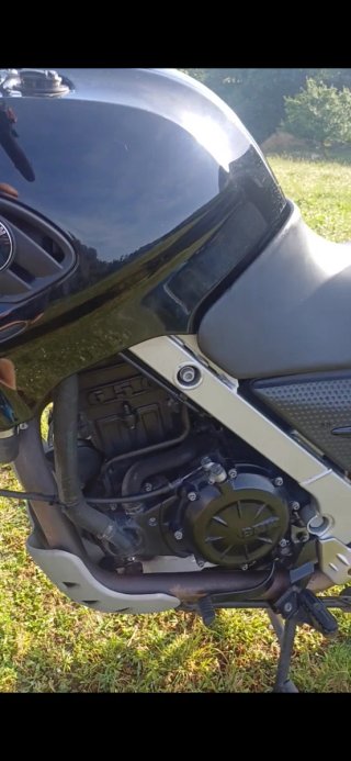 BMW G650GS Negra y Plata