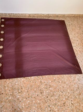 Cortinas moradas degradado