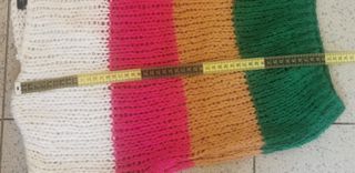 Maglione donna in maglia multicolor