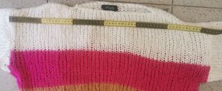 Maglione donna in maglia multicolor