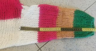 Maglione donna in maglia multicolor