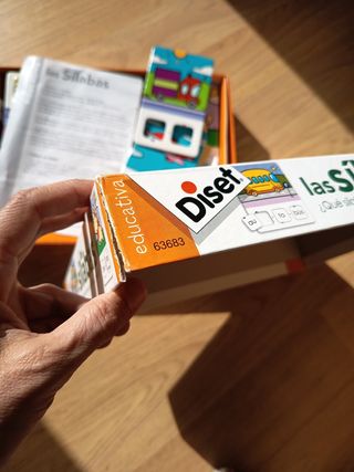 Juego de sílabas Diset
