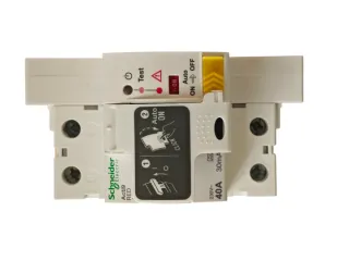 Schneider Acti9 RED 40A 30mA Interruptor