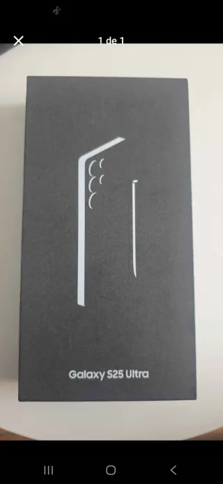 Samsung S25 Ultra 256GB Impecable
