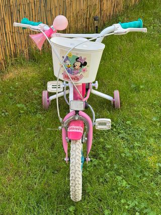 Bicicleta infantil Minnie 14 pulgadas