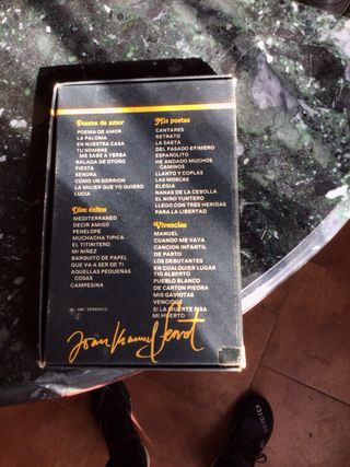 Joan Manuel Serrat - Álbum de Oro (4 Cassettes)