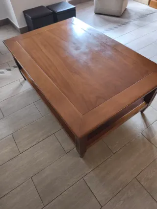 Mueble salón con 3 mesas y 6 sillas