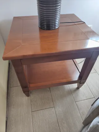 Mueble salón con 3 mesas y 6 sillas