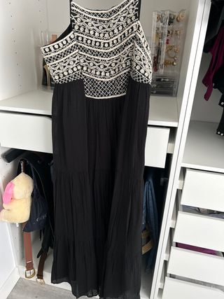 Vestido Largo Zara T XXL