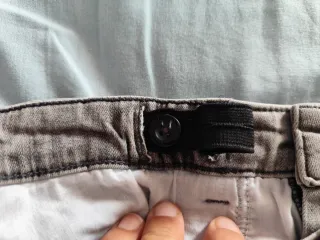 Pantalón vaquero Benetton Gris para niños 13-14.