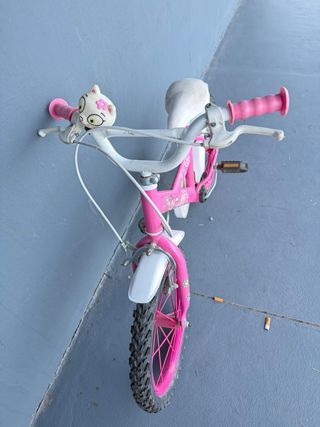 Bicicleta infantil rosa 14”