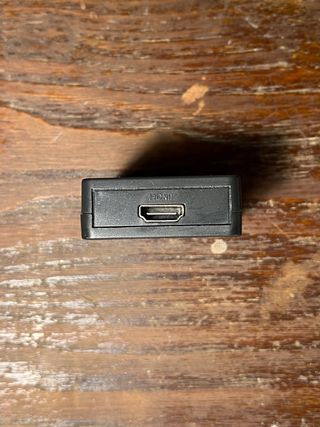 Adaptador AV/HDMI Mini + Cable HDMI