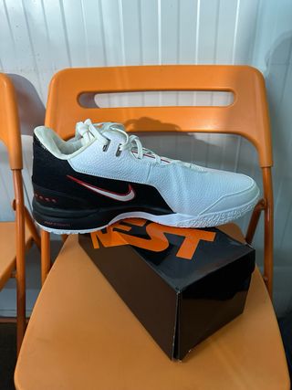 Zapatillas Nike Blancas Negras Rojas Talla 51,medi