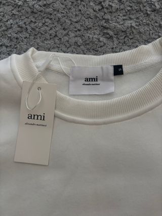 Sudadera Ami Paris Blanca