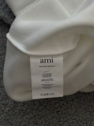 Sudadera Ami Paris Blanca