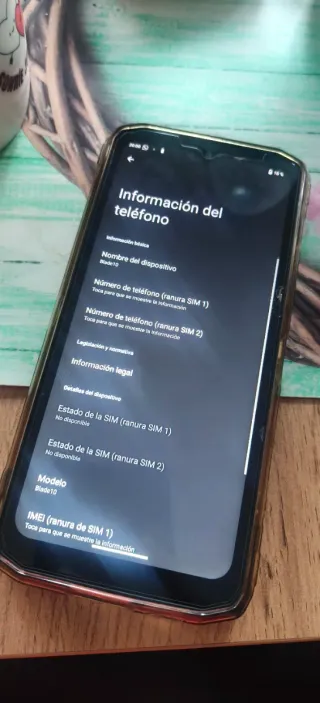 Teléfono DOOGEE Indestructible Negro/Rojo