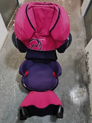 Silla de coche Cybex Pallas 2rosa y morada