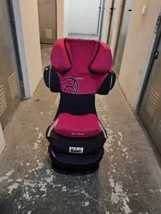 Silla de coche Cybex Pallas 2rosa y morada