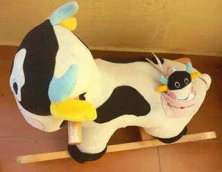 Vaca balancín para niños