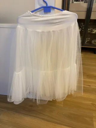 Cancán tul comunión 10 años (140cm)