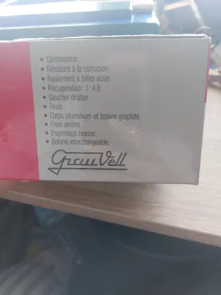 Carrete pesca Grauvell 3040