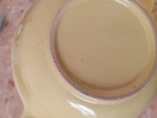 Set ceramica vintage decorato