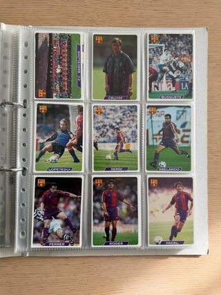 Colección cromos La Liga 95-96