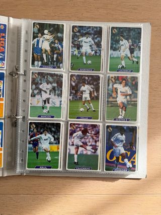 Colección cromos La Liga 95-96