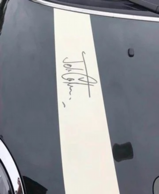 PEGATINAS VINILO CAPOT MINI JCW