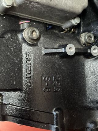 Motor Suzuki GSR600 2007