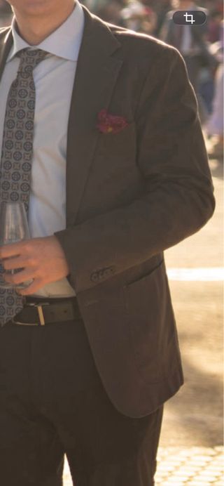 Americana Álvaro Moreno Verde Talla 44