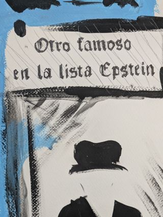 Cuadro Original Estilo Basquiat OVNIS Grande