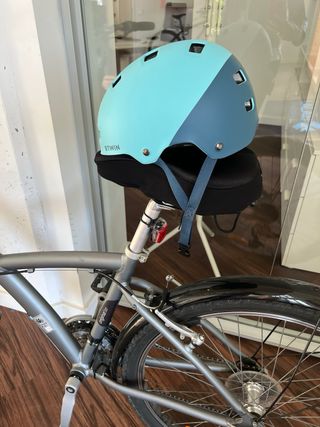 Bicicleta B'TWIN plateada