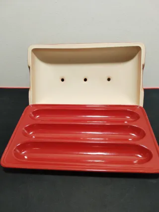 Horno de cerámica Emile Henry rojo
