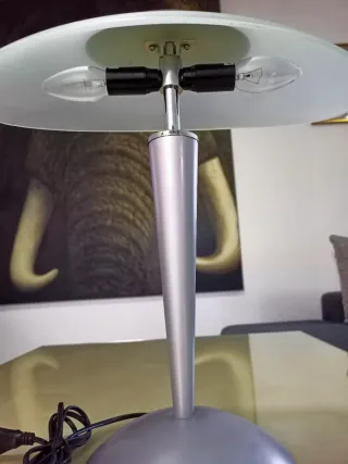 Lámpara de mesa "Unilux Cristal"  Años 90