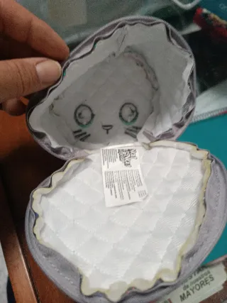 Bolsito infantil gato brillante