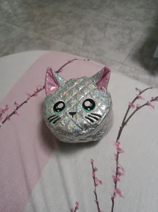 Bolsito infantil gato brillante