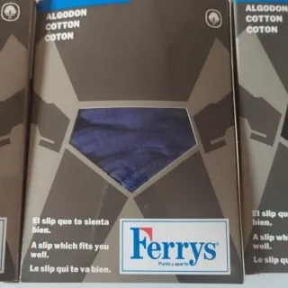 Calzoncillos Ferrys Azules Nuevos