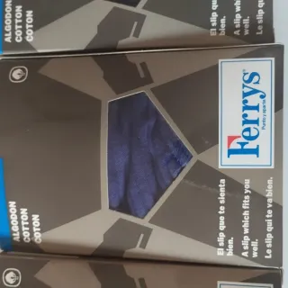 Calzoncillos Ferrys Azules Nuevos
