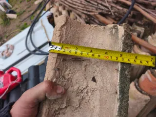 Tejas de cerámica antiguas