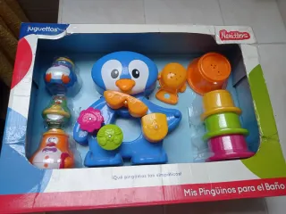 Juguetes de baño Pingüinos Nenittos