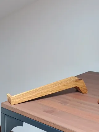 Wooden Laptop Stand - Walnut Portable Stand